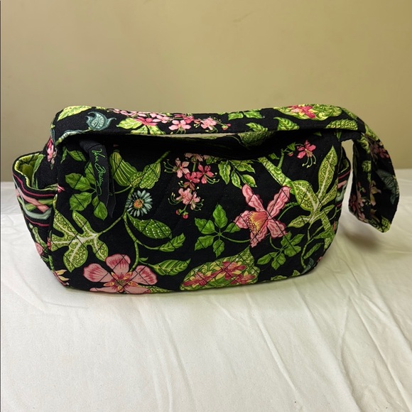 Vera Bradley Handbags - Vera Bradley Hobo Shoulder Bag – Floral Quilted Cotton w/ Side Bow (Hope Garden)